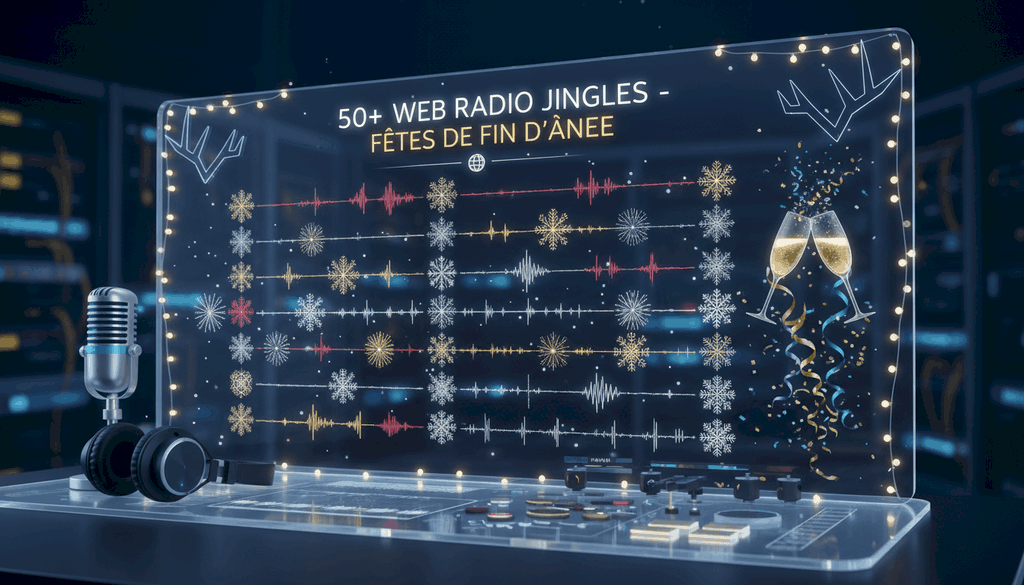 pack jingle  radio fin année et noel