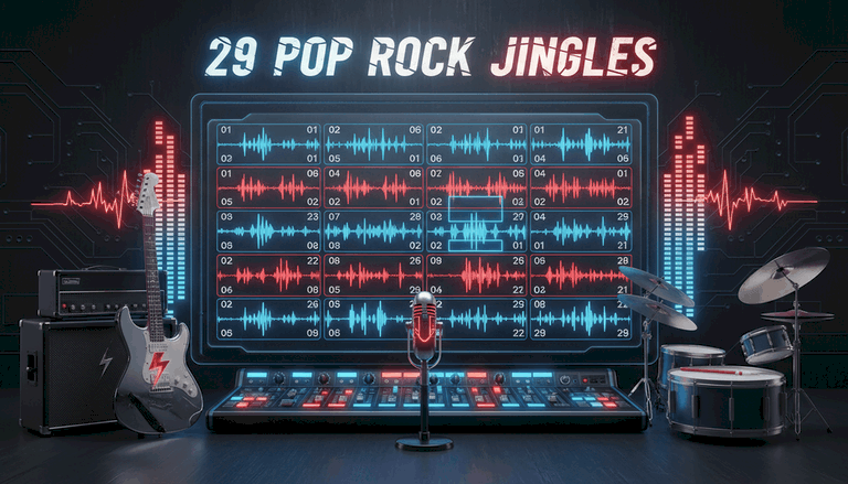 jingle radio pop rock le pack pack jingles pop rock