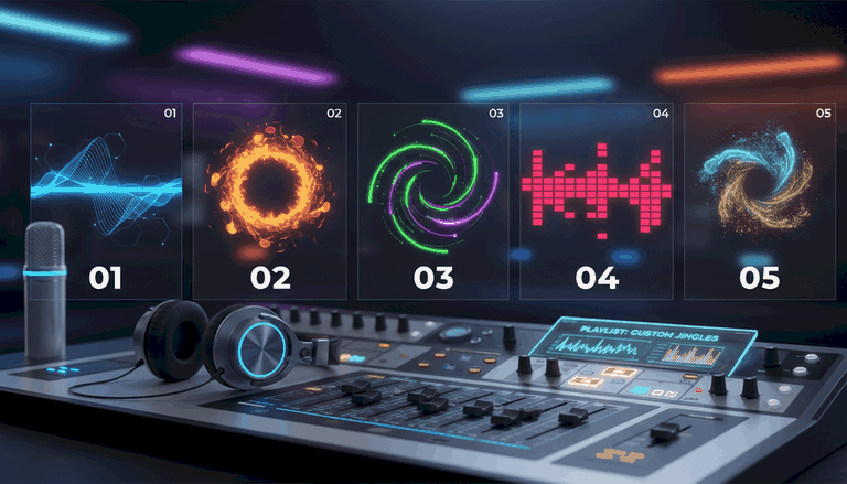 jingle radio personnalisés pack 5 jingle radio personnalisés