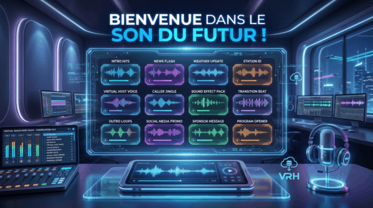 Pack de Jingles Professionnels pour Radio & Web Radio