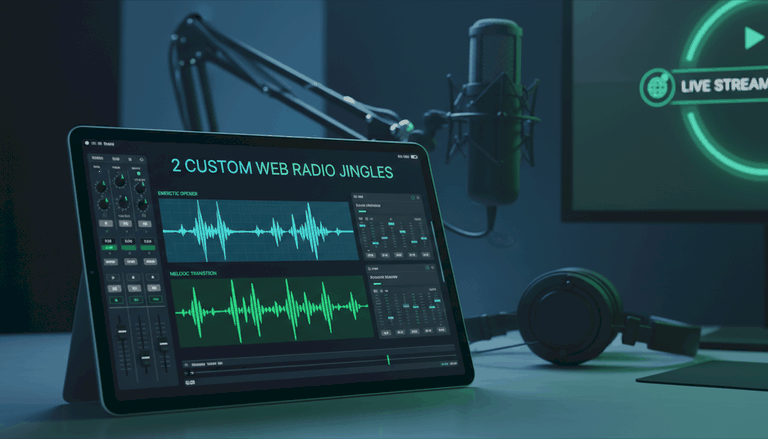 jingle radio , jingle djs deux jingles personnalisés