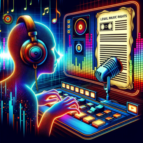 Les droits de diffusion pour la musique sur une webradio.